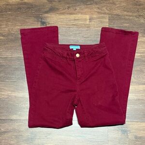 Draper James Rich Red Trousers